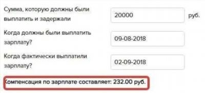 В каком случае положена компенсация