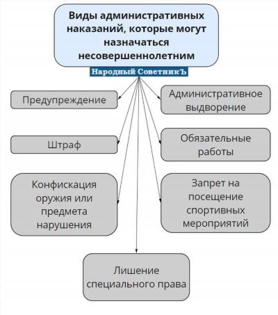 Последствия для несовершеннолетнего, совершившего кражу: