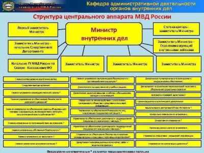 По каким направлениям организована деятельность ОВД