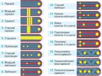 Особенности погон для сотрудников органов внутренних дел