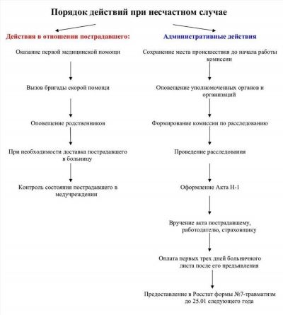 Травма на производстве: алгоритм действий работника и работодателя